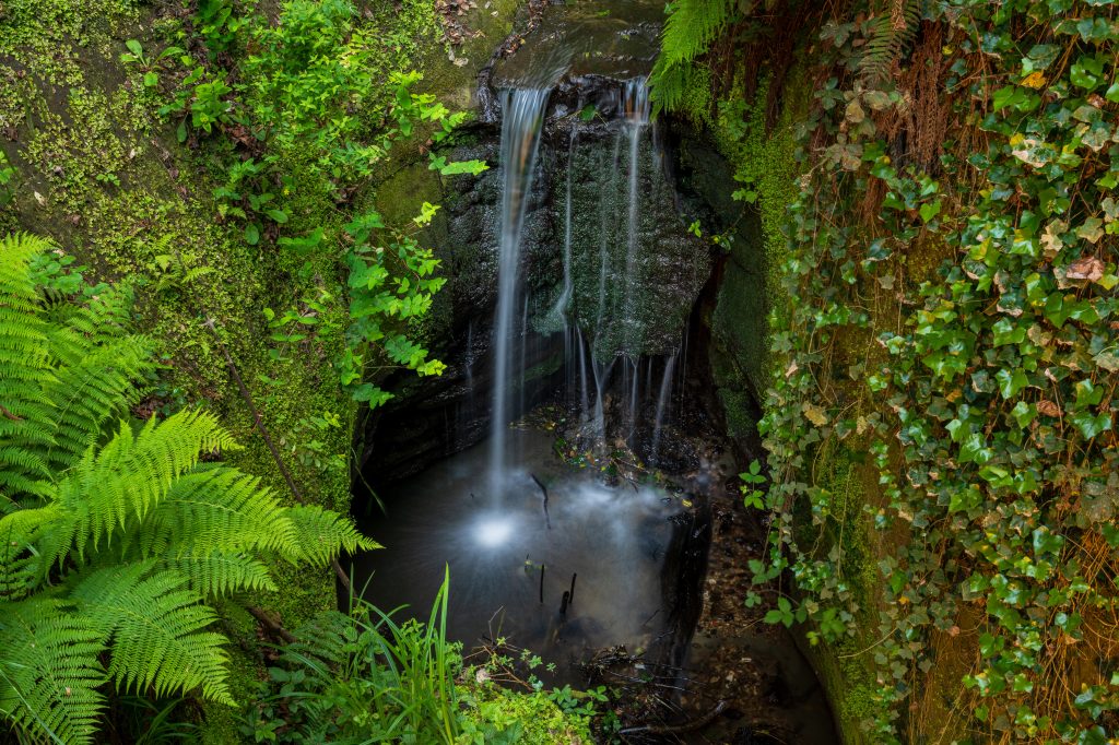 Shanklin Chine Waterfall, Isle of Wight